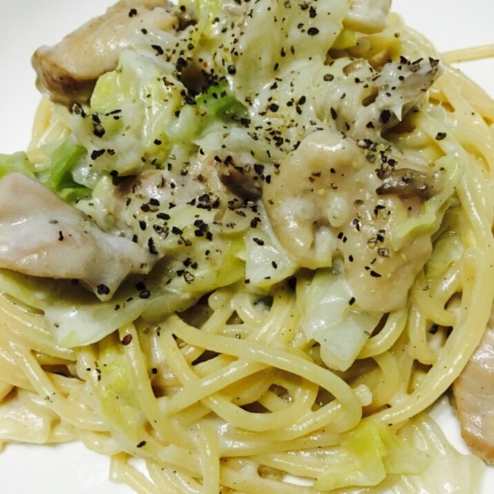 クリームパスタ